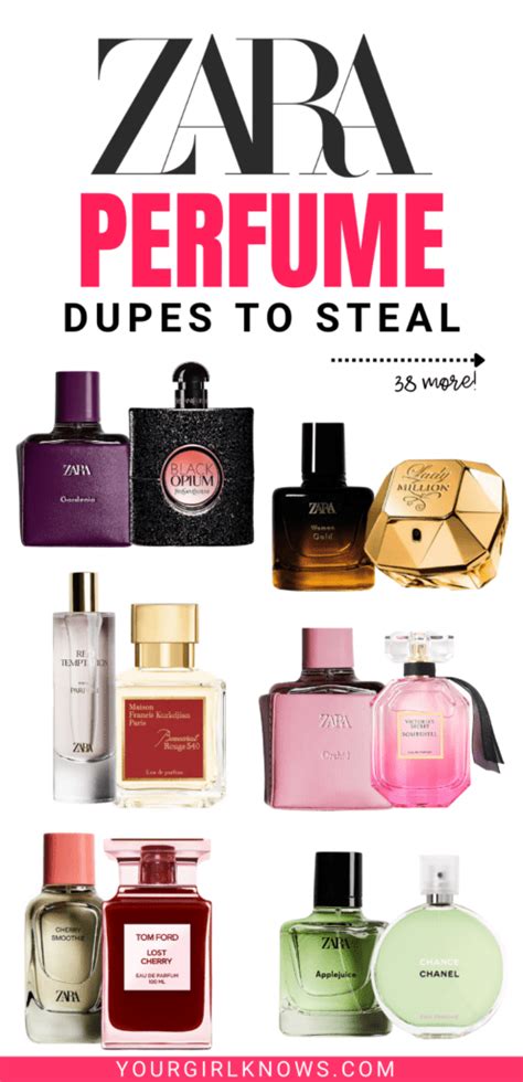 zara perfume dupes 2022 list|zara dupe perfumes list men.